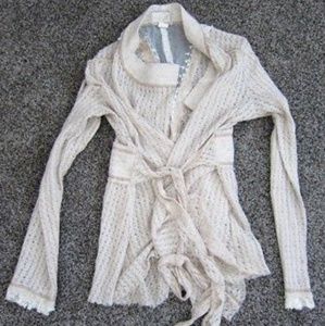 Nick & Mo Cream Lace Cardigan